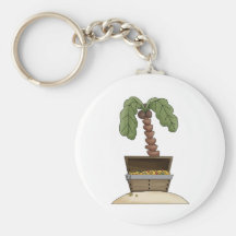 Pirates · Treasure Chest Island Key Chain