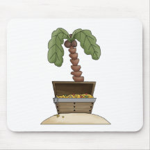 Pirates · Treasure Chest Island Mousepad
