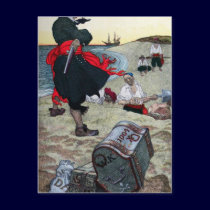 Pirate's Treasure postcards