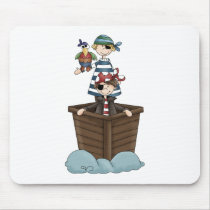 Pirates · Two Pirates in a Boat Mousepad