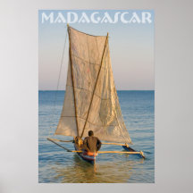 Piroguier Vezo Posters
