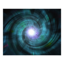Pirouette cosmique bleue impressions photographiques