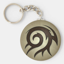 Pirouette tribale Keychain Porte-clef
