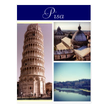 Pisa Scenes Postcard