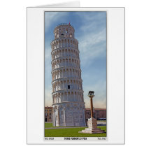Pisa - The Leaning Tower Greeting Card