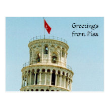 pisa top post cards