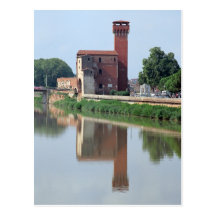 Pisa tower post cards