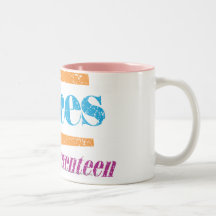 Pisces Aqua Coffee Mugs