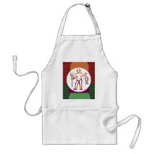 PISCES Astrology Zodiac Symbol Apron