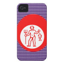 PISCES Astrology Zodiac Symbol iPhone 4 Case-Mate Cases