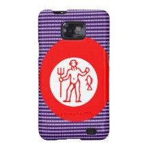 PISCES Astrology Zodiac Symbol Galaxy S2 Case