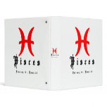 Pisces, February 19 - March 20 binders