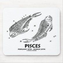 Pisces (February 19th - March 20th) Mousepad