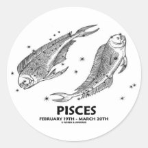 Pisces (February 19th - March 20th) Sticker