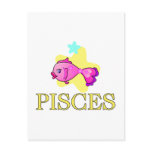 Pisces Fish Postcard