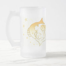Pisces Frosted Mug