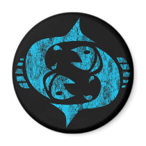 pisces refrigerator magnets