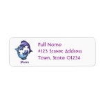 Pisces Return Address Label labels