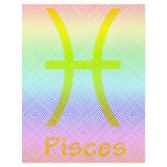 pisces yellow, spectral romb custom flyer