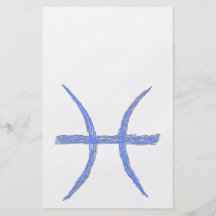 Pisces. Zodiac Astrology Sign. Flyer Design