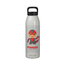 Pisces Zodiac Bottle for kids Water Bottle