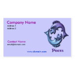 Pisces Zodiac Business Card business cards