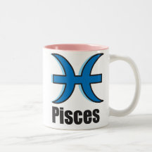 Pisces Zodiac Sign Mugs