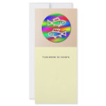 Pisces Zodiac Star Sign Rainbow Fish Bookmark rack cards