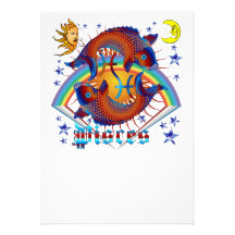 Pisces-Zodiac-V-1 Invitations