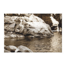 Piscine d'arc-en-ciel impression sur toile