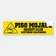 Piso Mojado Bumper-Sticker Bumper Stickers
