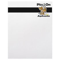 Piss On Aphasia Letterhead Template