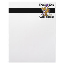 Piss On Cystic Fibrosis Personalized Letterhead
