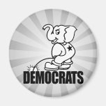 Piss on Democrats Magnet