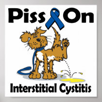 Piss On Interstitial Cystitis Posters