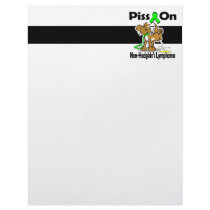 Piss On Non-Hodgkins Lymphoma Letterhead