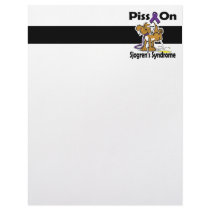 Piss On Sjogrens Syndrome Letterhead Template