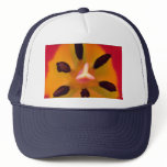 Pistil and stamen of a tulip mesh hat