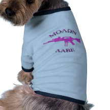 pistol x-ray doggie t shirt