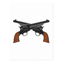 Pistolen pistols colts postkarte