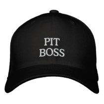 PIT BOSS EMBROIDERED HAT