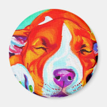 Pit Bull #7 Fridge Magnet