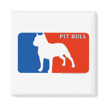 Pit Bull Major League Dog Magnet
