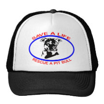 PIT BULL SAVE A LIFE MESH HATS
