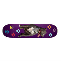 pit bull skateboard
