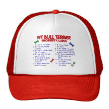 PIT BULL TERRIER Property Laws 2 Hat