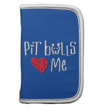 Pit Bulls Love Me Folio Planner