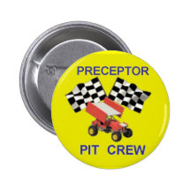 pit crew pinback button