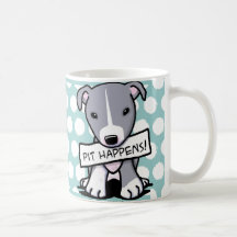 Pit Happens Pit Bull Dog Coffee Mug
