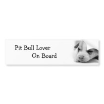Pit Puppy  Bumper Sticker bumper stickers